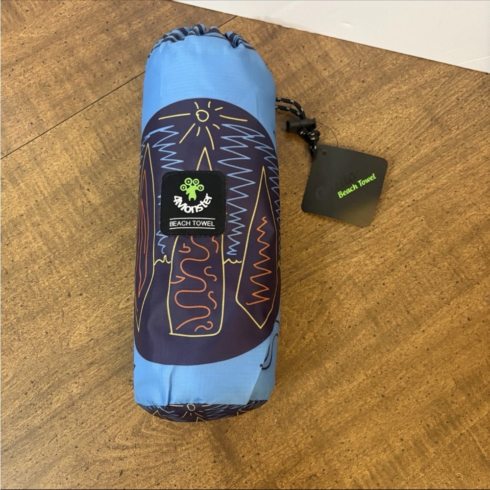 4Monster Surfboard Series Quick dry Microfiber Beach Towel 90 X 200 cm Cl